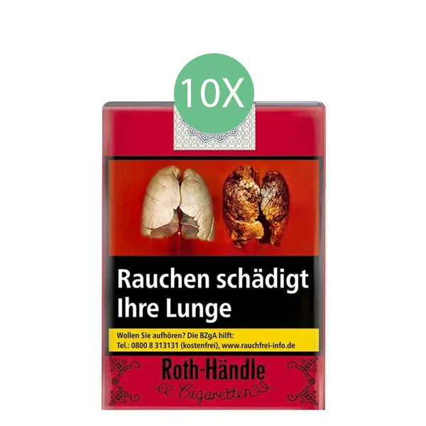 Roth-Händle Zigaretten ohne Filter Stange Roth-Händle Zigaretten ohne Filter Stange