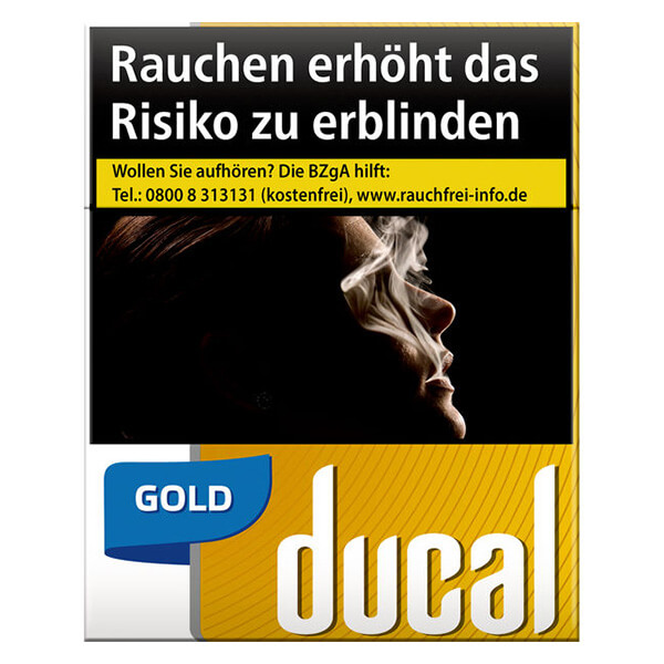 Die Ducal Gold Zigaretten in XXXL