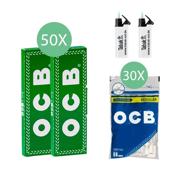 50x-ocb-blaettchen-gruen-no-8-50-blatt-+-30x-ocb-regular-filter-+-2x-sturmfeuerzeuge 50x-ocb-blaettchen-gruen-no-8-50-blatt-+-30x-ocb-regular-filter-+-2x-sturmfeuerzeuge