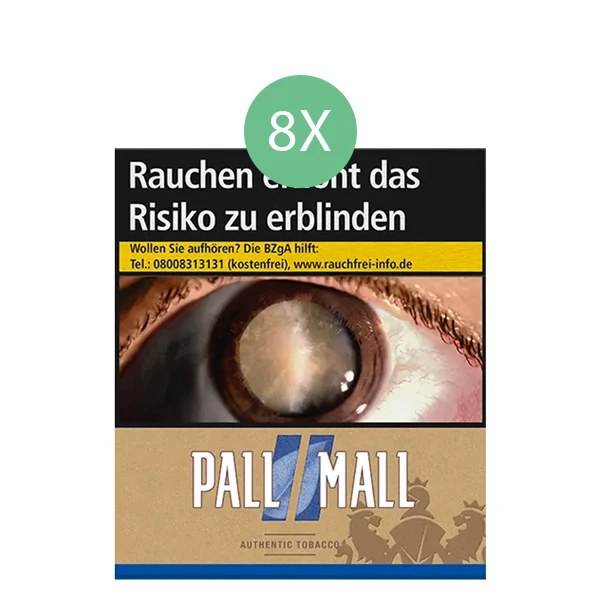 Pall Mall Zigaretten Authentic Blue Super Stange