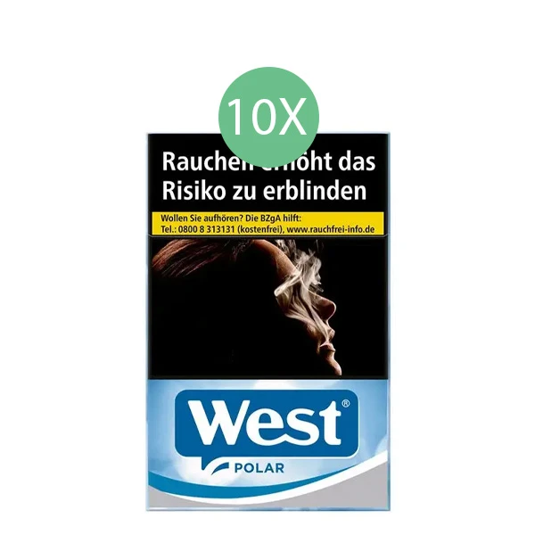 West Zigaretten Polar Original Pack Stange West Zigaretten Polar Original Pack Stange