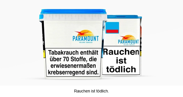 Paramount Tabak Blau Paramount Tabak Blau kaufen - mildere Sorte seit 2024