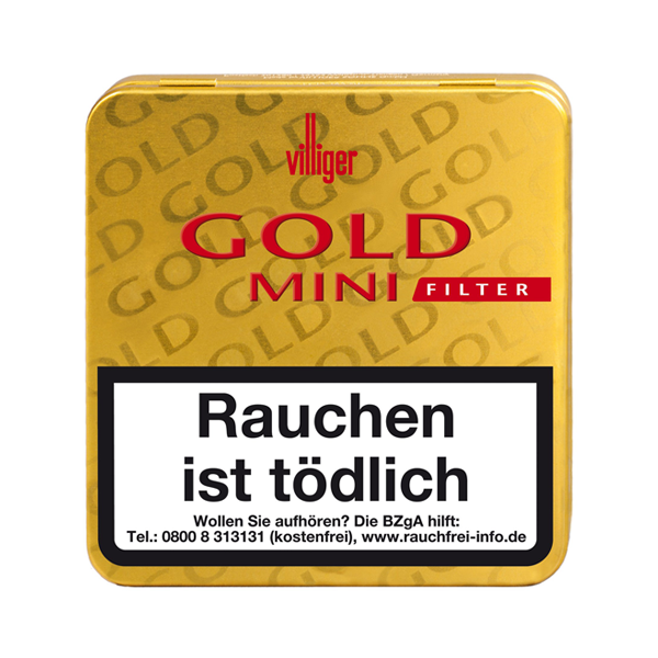 Villiger Zigarillos Gold Mini M mit Filter