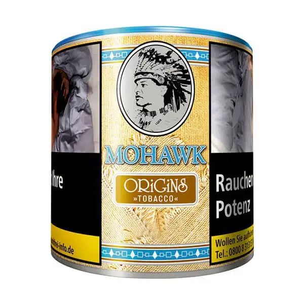 Mohawk Feinschnitt-Tabak Origins Dose Mohawk Feinschnitt-Tabak Origins Dose
