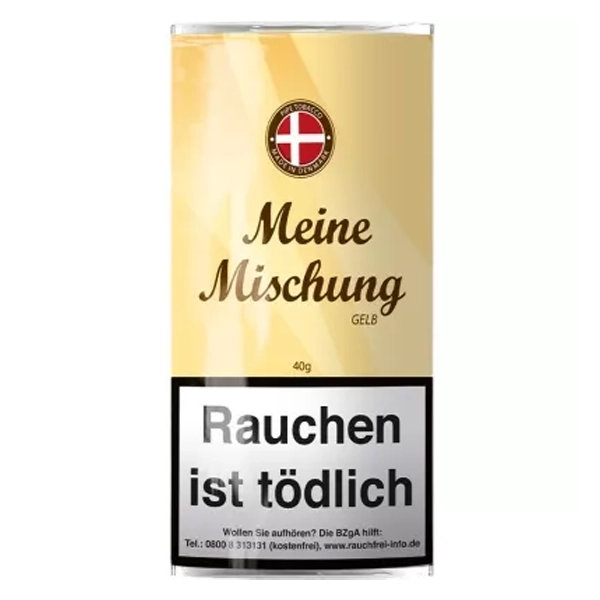 meine mischung pfeifentabak gelb pouch