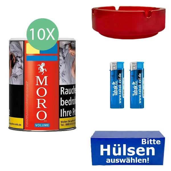 moro-tabak-10x-dose-mit-waehlbaren-huelsen-und-glasaschenbecher moro-tabak-10x-dose-mit-waehlbaren-huelsen-und-glasaschenbecher