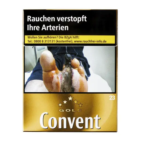 Convent Zigaretten Gold Original Pack