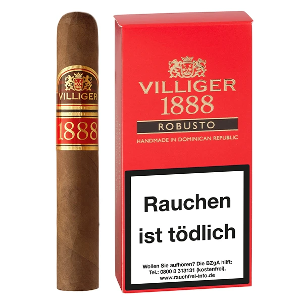 villiger 1888 zigarren dominican republik robusto villiger 1888 zigarren dominican republik robusto