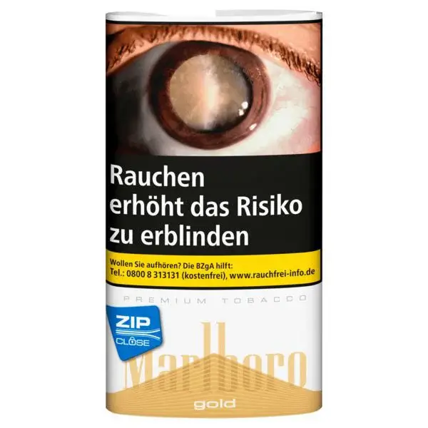 Marlboro Drehtabak Premium Gold Pouch Marlboro Drehtabak Premium Gold Pouch
