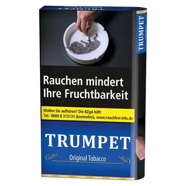 Trumpet Drehtabak Original Halfzware Blue Pouch Trumpet Drehtabak Original Halfzware Blue Pouch