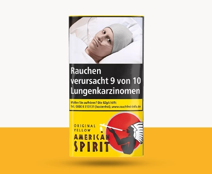 American Spirit Tabak Gelb kaufen - leichteste Sorte