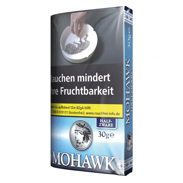 Mohawk Drehtabak Halfzware Blau Pouch Mohawk Drehtabak Halfzware Blau Pouch