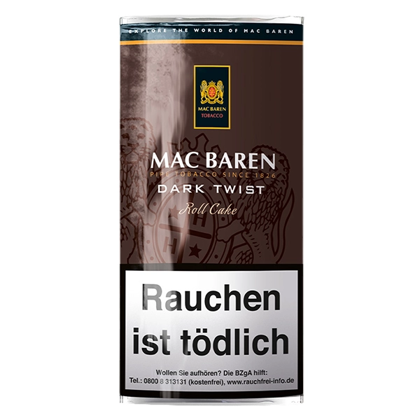 mac baren pfeifentabak dark twist pouch mac baren pfeifentabak dark twist pouch