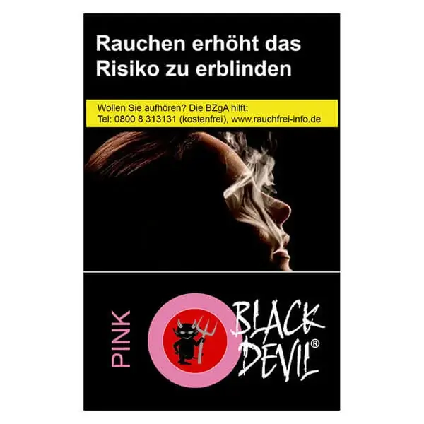 Black Devil Zigaretten Pink Original Pack