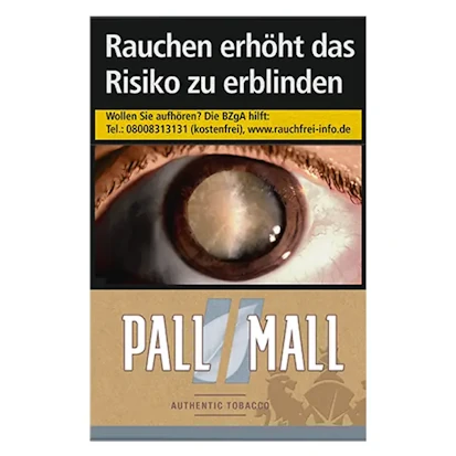 Pall Mall Zigaretten Authentic Silver