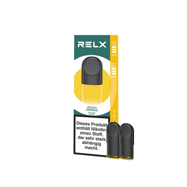 RELX Pods Peach Orange 18 mg RELX Pods Peach Orange 18 mg