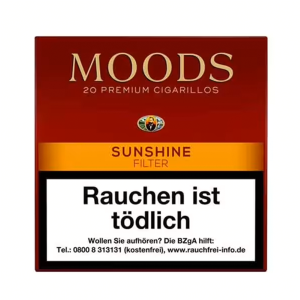 Moods Zigarillos Sunshine M mit Filter