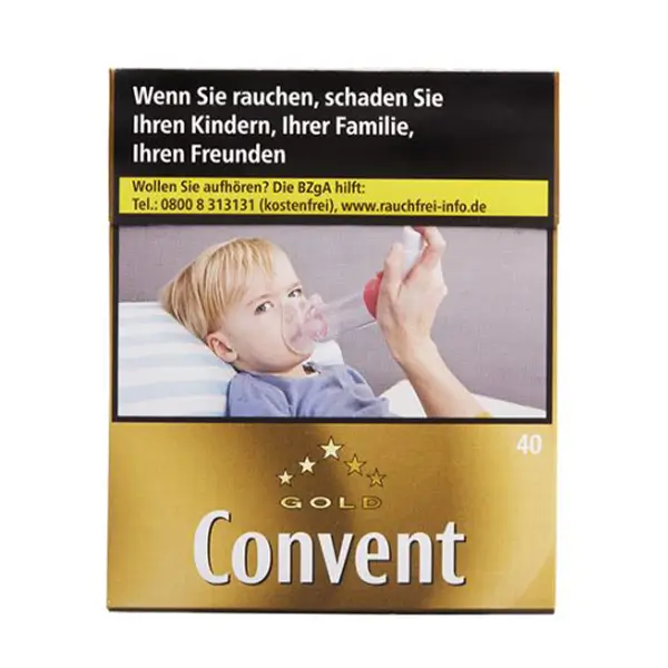 Das Convent Gold Zigaretten Big Pack