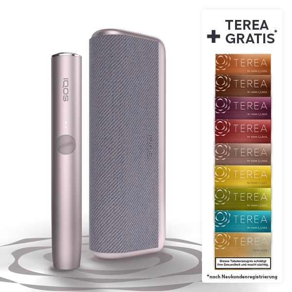 IQOS ILUMA PRIME Bronze Taupe + bis zu 60 TEREA Sticks nach Registrierung* bei IQOS