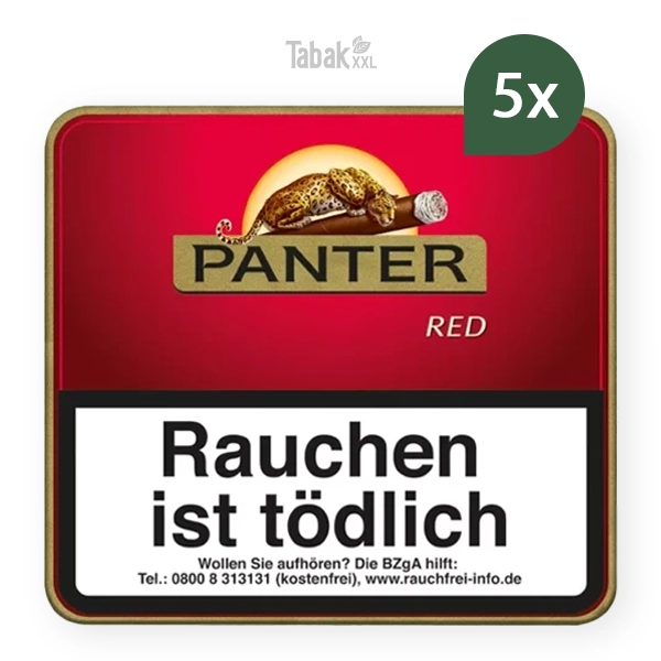 panter zigarillos red m vanille stange panter zigarillos red m vanille stange