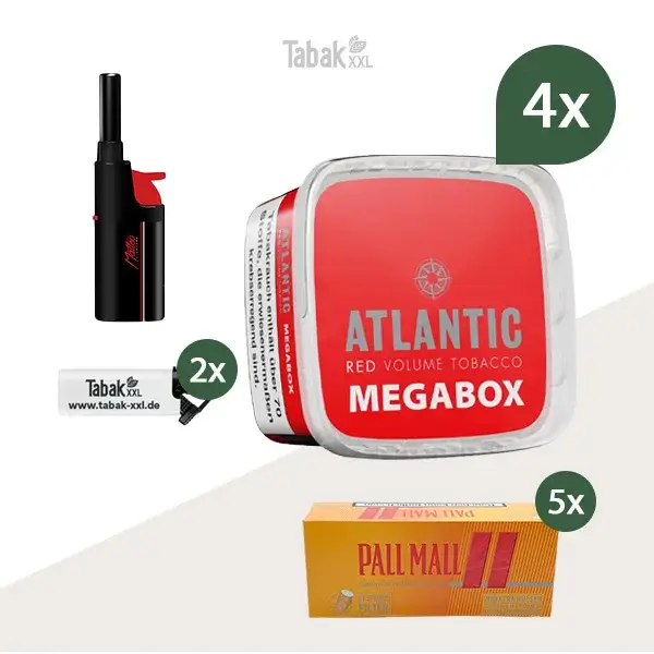 atlantic-volumentabak-4x-eimer-mit-pall-mall-hulsen-xxl