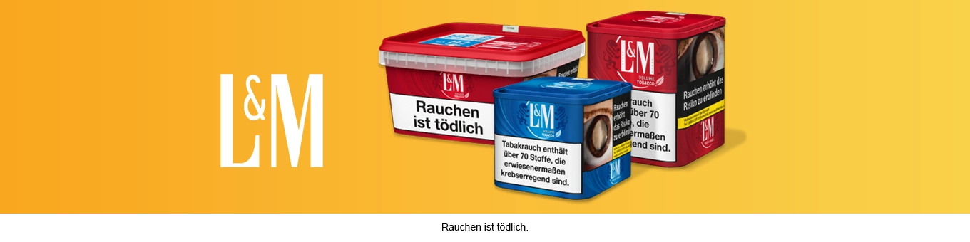 L und M Tabak L und M Tabak online kaufen - alle Sorten bei Tabak-XXL