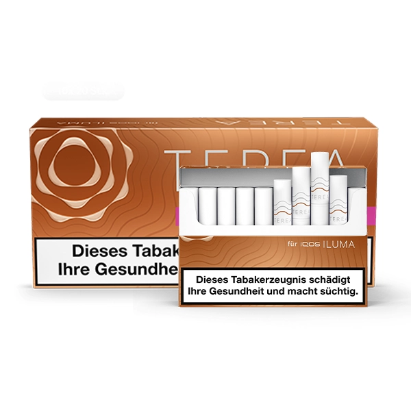 iqos terea sticks amber stange