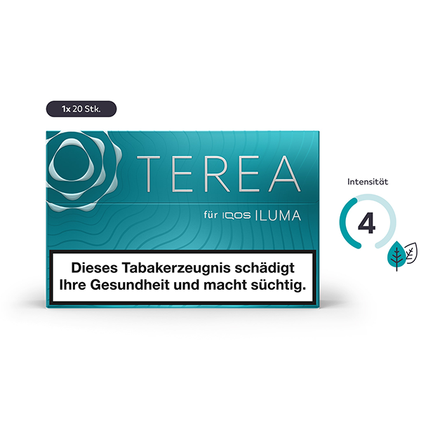 IQOS TEREA STICKS TURQUOISE 20ER PACKUNG