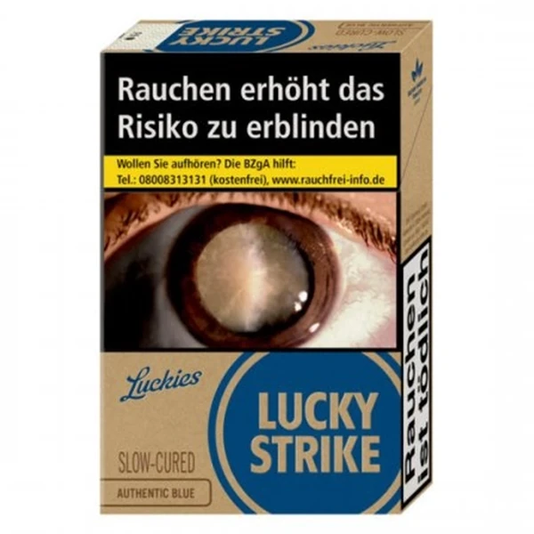 Lucky Strike Zigaretten Authentic Blue Super