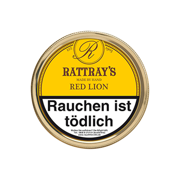 rattrays pfeifentabak british selection dose red lion rattrays pfeifentabak british selection dose red lion