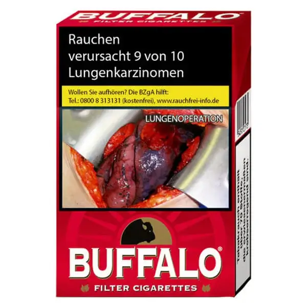 Buffalo Zigaretten Red Original Pack Buffalo Zigaretten Red Original Pack