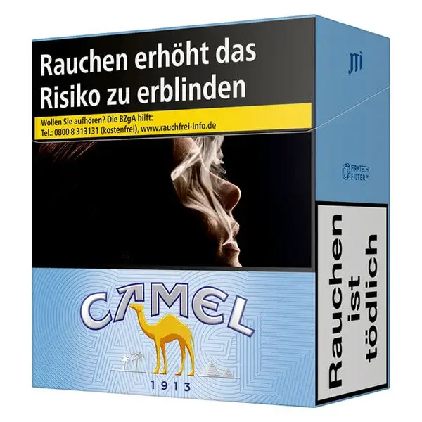 Die Camel Blue Zigaretten im Big Pack 6XL.