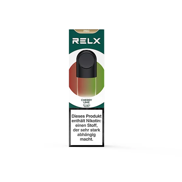 RELX Pods Pro Cherry Lime 18 mg front RELX Pods Pro Cherry Lime 18 mg front