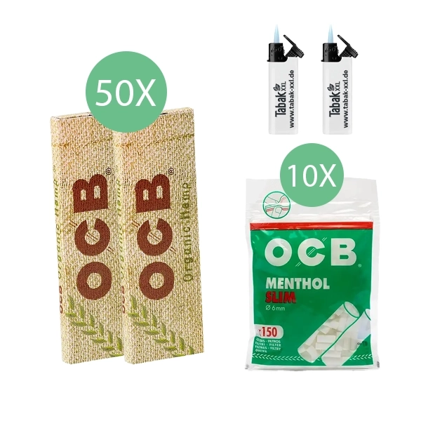 50x-ocb-blaettchen-organic-hemp-50-blatt-+-10x-ocb-menthol-slim-filter-+-2x-sturmfeuerzeuge 50x-ocb-blaettchen-organic-hemp-50-blatt-+-10x-ocb-menthol-slim-filter-+-2x-sturmfeuerzeuge