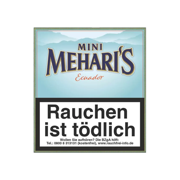 Mehari's Zigarillos Ecuador Mini Blau M