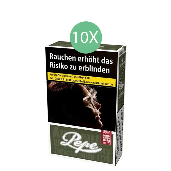 Pepe Zigaretten Dark Green Original Pack Stange Pepe Zigaretten Dark Green Original Pack Stange