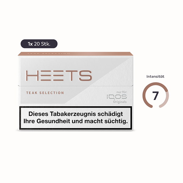 IQOS HEETS TEAK SELECTION 20ER PACKUNG