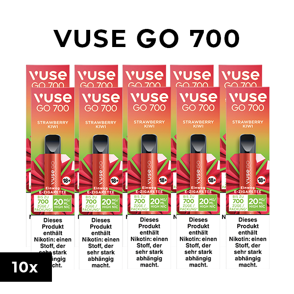 10x vuse go 700 strawberry kiwi