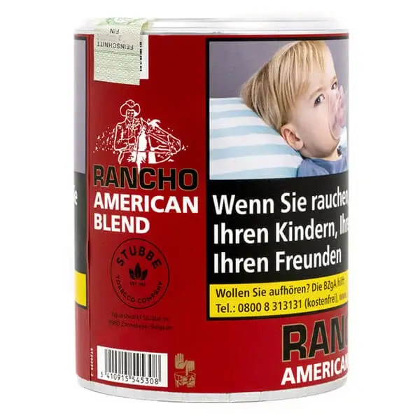 Rancho American Blend Feinschnitttabak 190g Dose