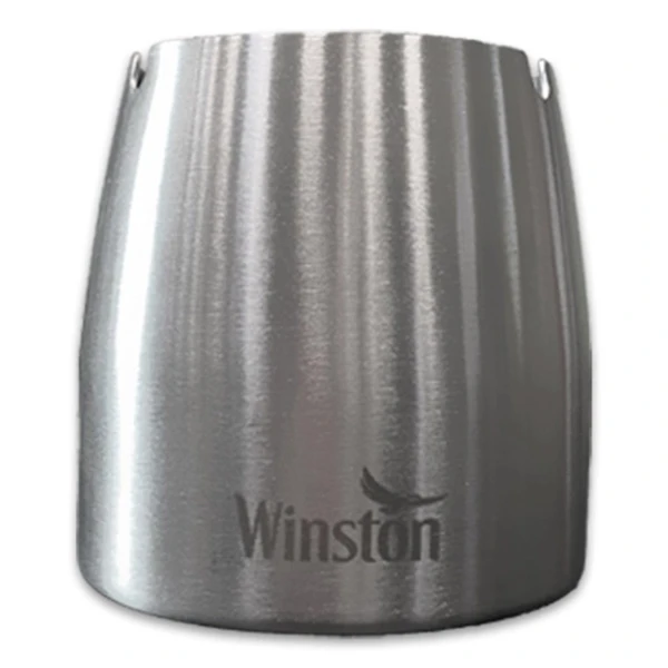 winston-metallaschenbecher-silber-rund-detail winston-metallaschenbecher-silber-rund-detail