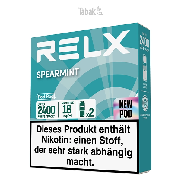 RELX Pod Real Spearmint 18 mg/ml RELX Pod Real Spearmint 18 mg/ml