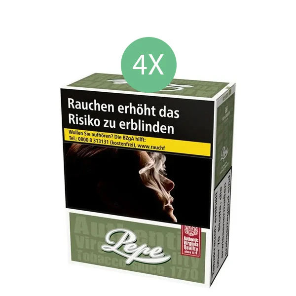 Pepe Zigaretten Rich Green XXXL Stange Pepe Zigaretten Rich Green XXXL Stange