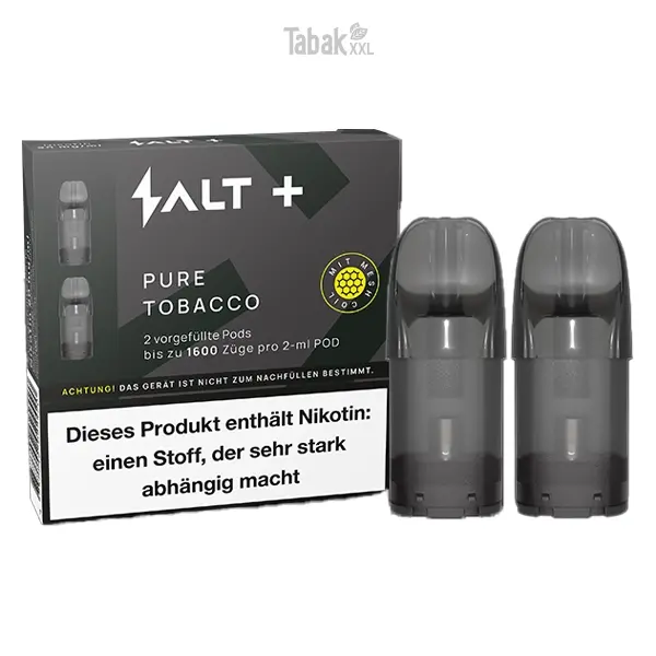 salt-plus-pods-e-zigarette-pure-tobacco-20-mg-einweg-pods salt-plus-pods-e-zigarette-pure-tobacco-20-mg-einweg-pods
