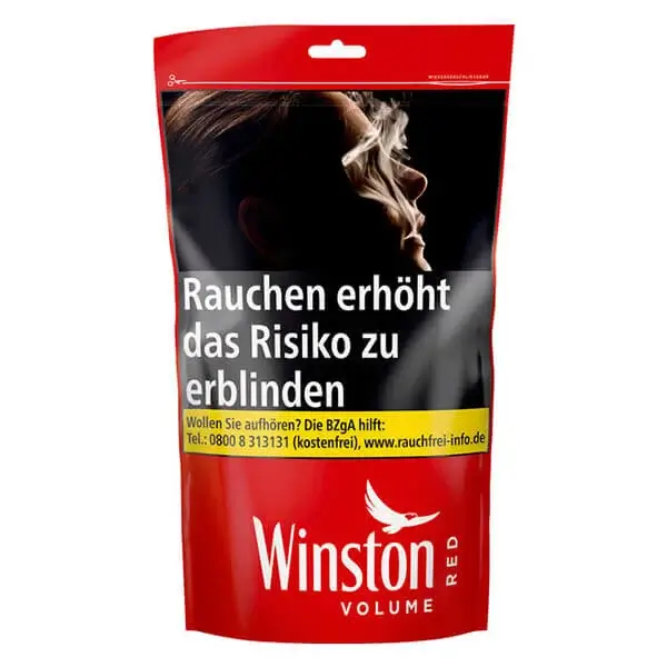 Winston Rot Volumentabak 113g Beutel