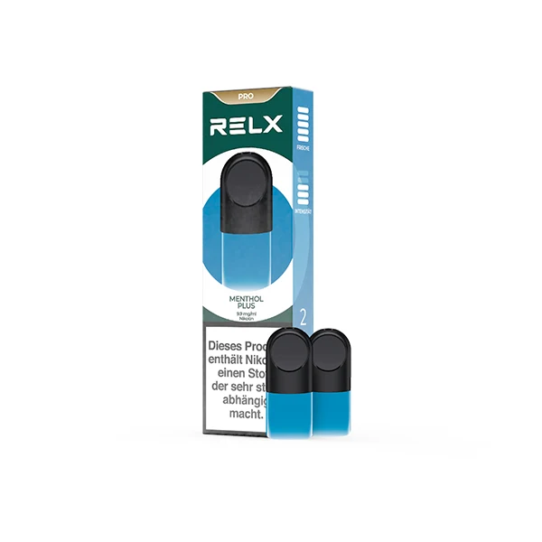 RELX Pods Pro Menthol Plus 18 mg RELX Pods Pro Menthol Plus 18 mg