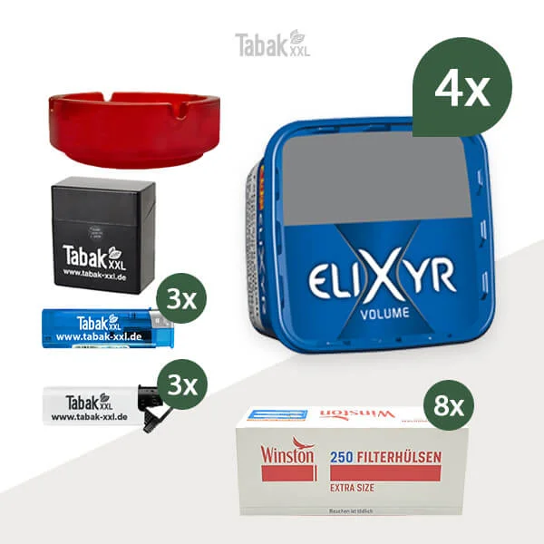 4x-elixyr-volumentabak-blue-mit-winston-extra-huelsen 4x-elixyr-volumentabak-blue-mit-winston-extra-huelsen