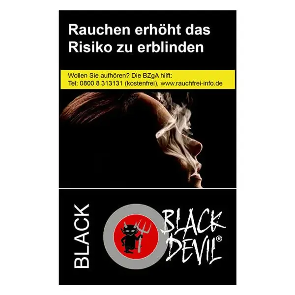 Black Devil Zigaretten Black Original Pack