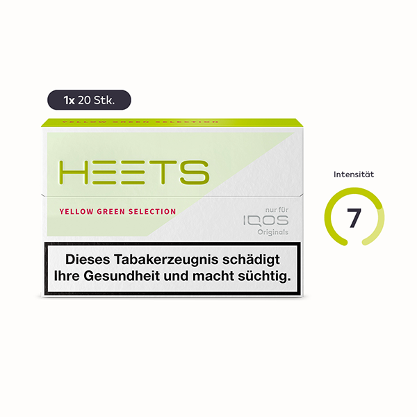 IQOS Heets Yellow Green Selection IQOS Heets Yellow Green Selection
