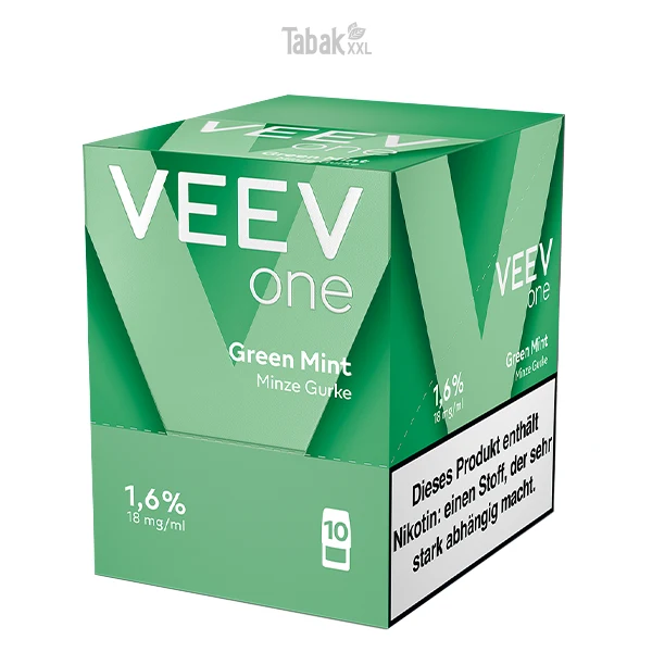 veev-one-pods-e-zigarette-green-mint-20-mg-einweg-bundle-x-5-paeckchen