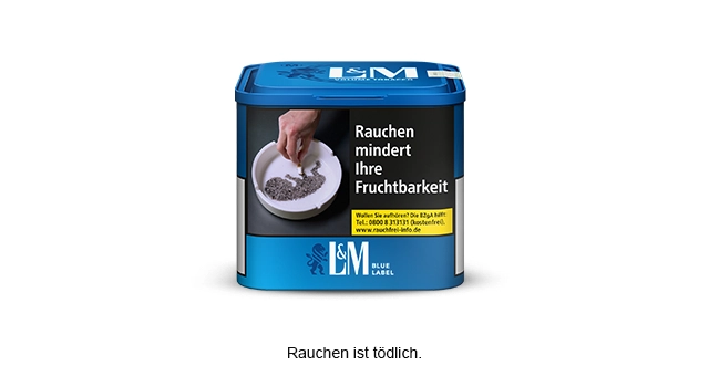 L und M Tabak Blau L und M Tabak Blau kaufen - mildere Sorte